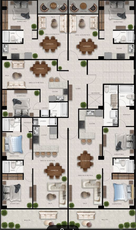 penthouses - Apartamento Tipo PH en Buenos Aires del Mirador  5