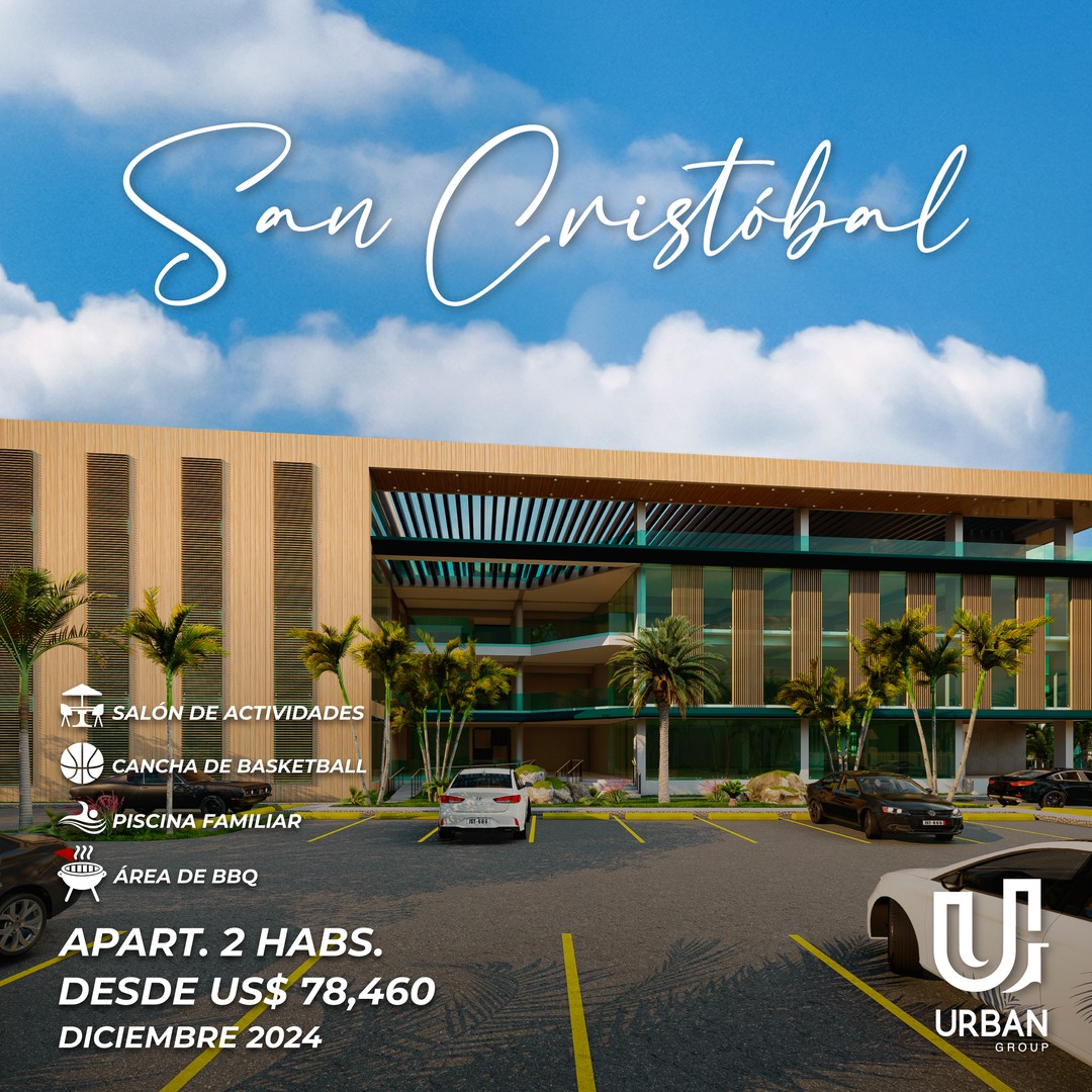 apartamentos - Apartamentos de 2 Habitaciones desde US$78,460 en San Cristobal