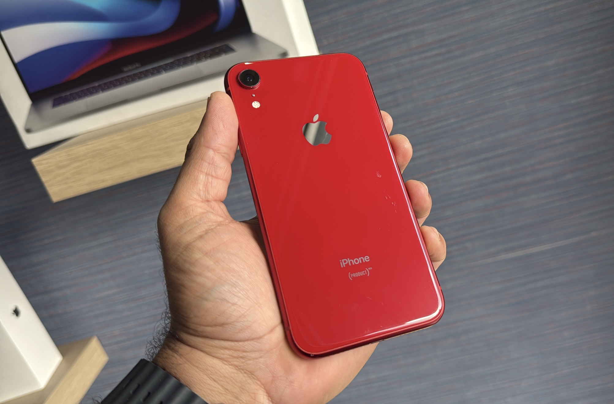 celulares y tabletas - iPhone XR 128GB Red (Product) Usado, RD$ 11,500 NE