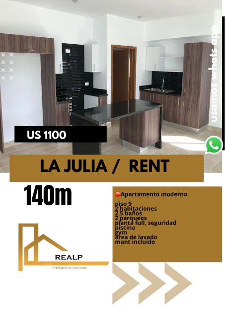 apartamentos - Apartamento en la  Julia