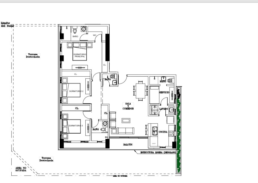 apartamentos - Apto. Venta Arroyo Hondo 1