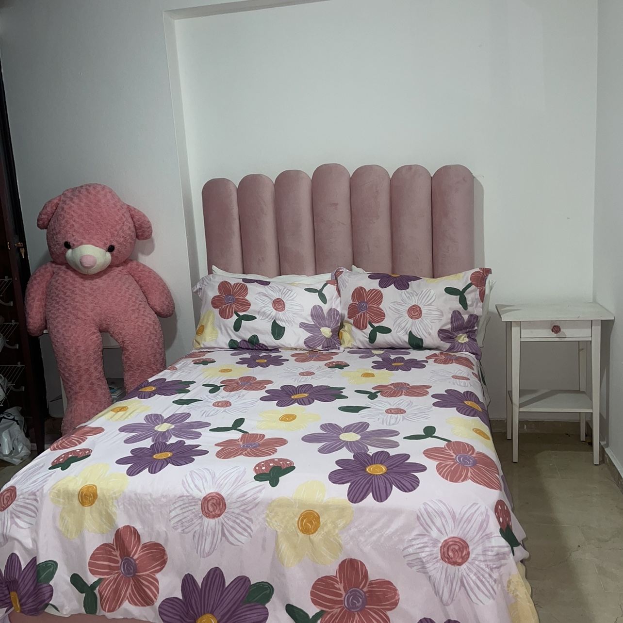 muebles y colchones - cama twin con su colchón  0