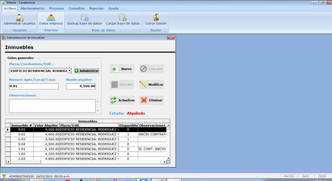 servicios profesionales - Programa - Software para administrar condominios, casas, locales comerciales 3