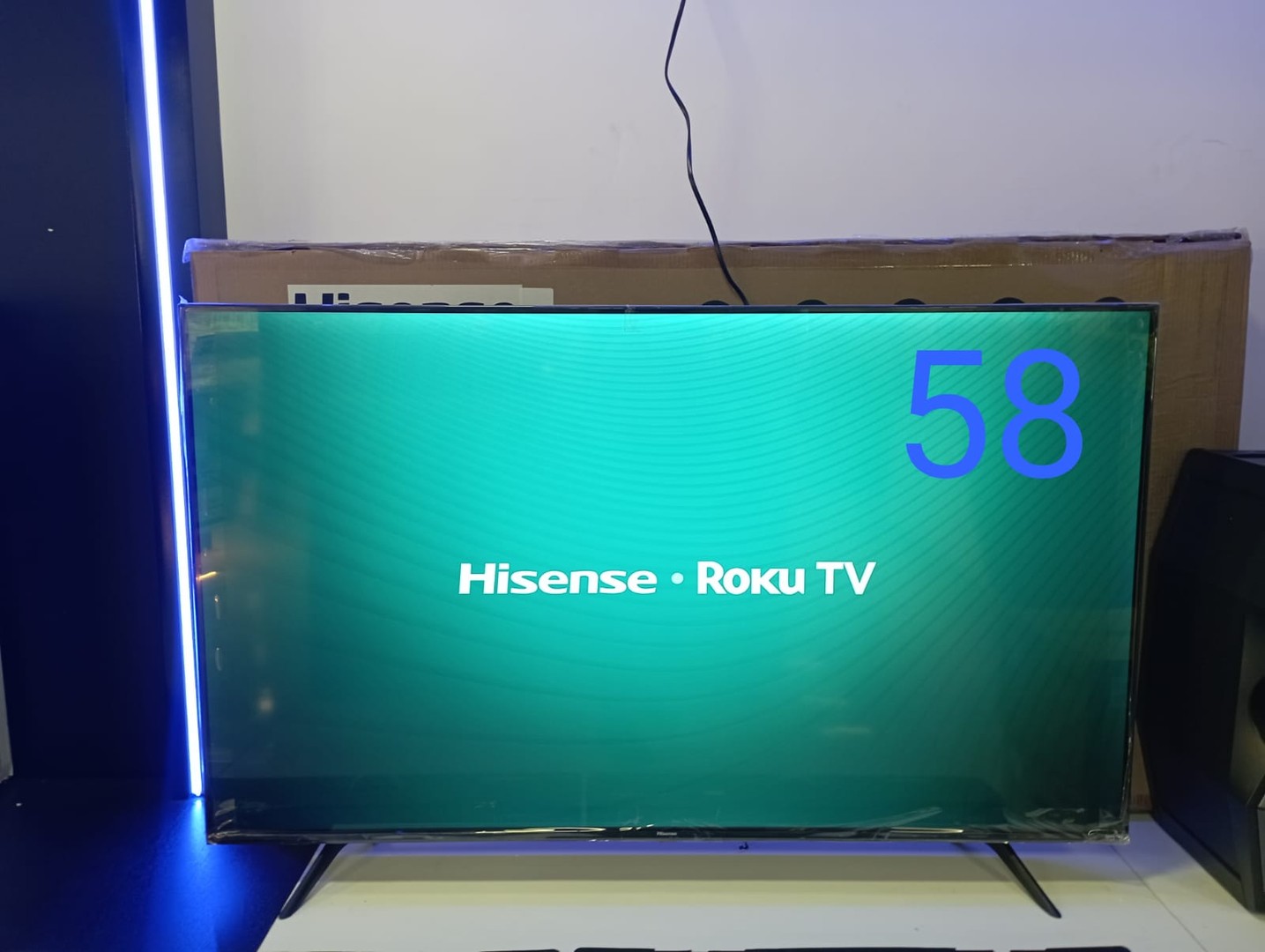 tv - TV Hisense 58 pulgadas PuL. Roku Smart TV 4K T Pantalla Plana con LED Ultra 