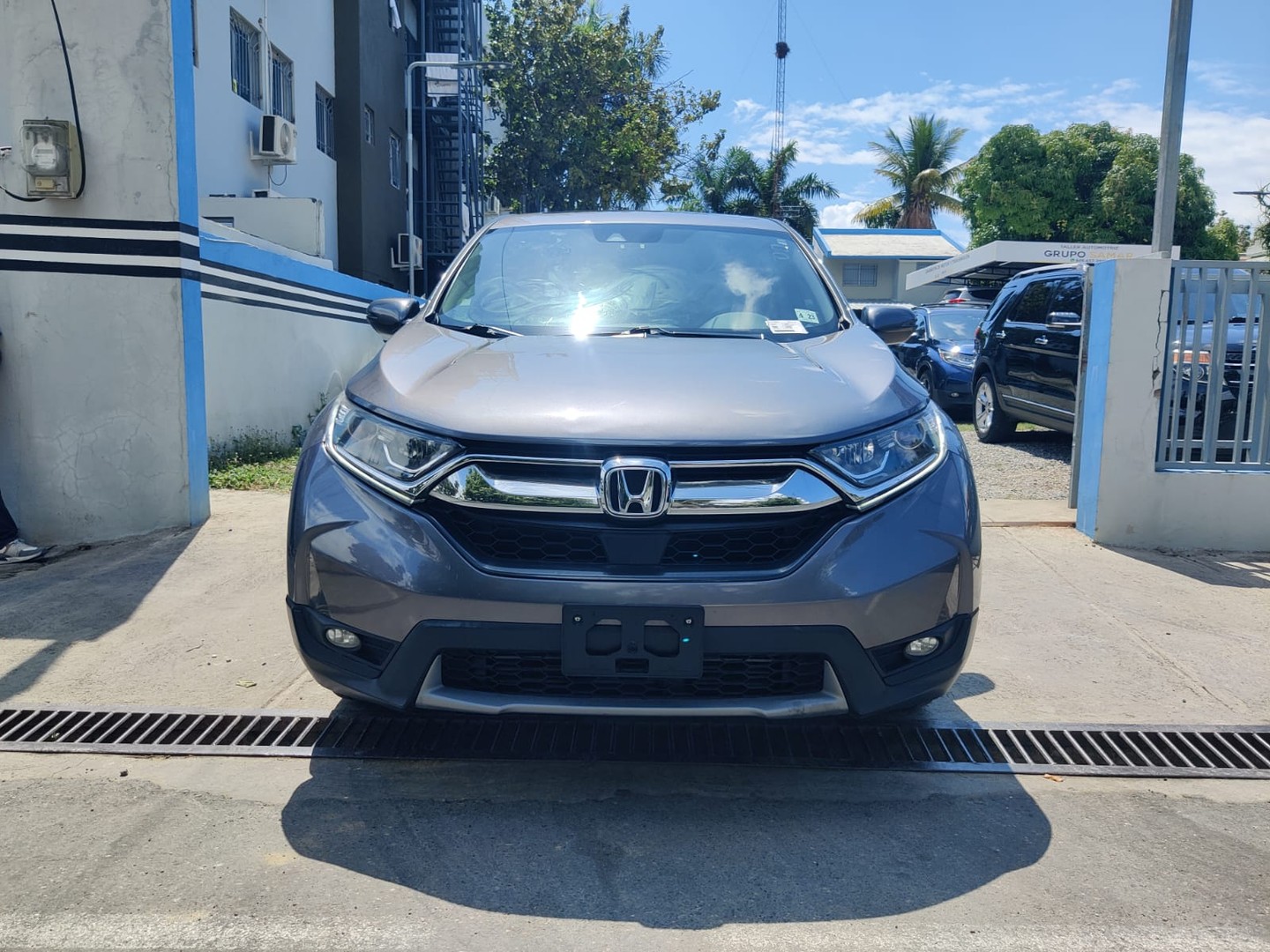 jeepetas y camionetas - 2018 HONDA CRV EX GRIS 1