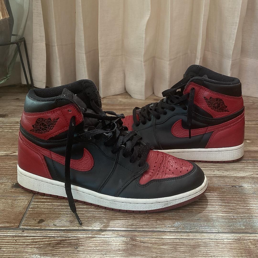 zapatos para hombre - Air Jordan 1 high OG red