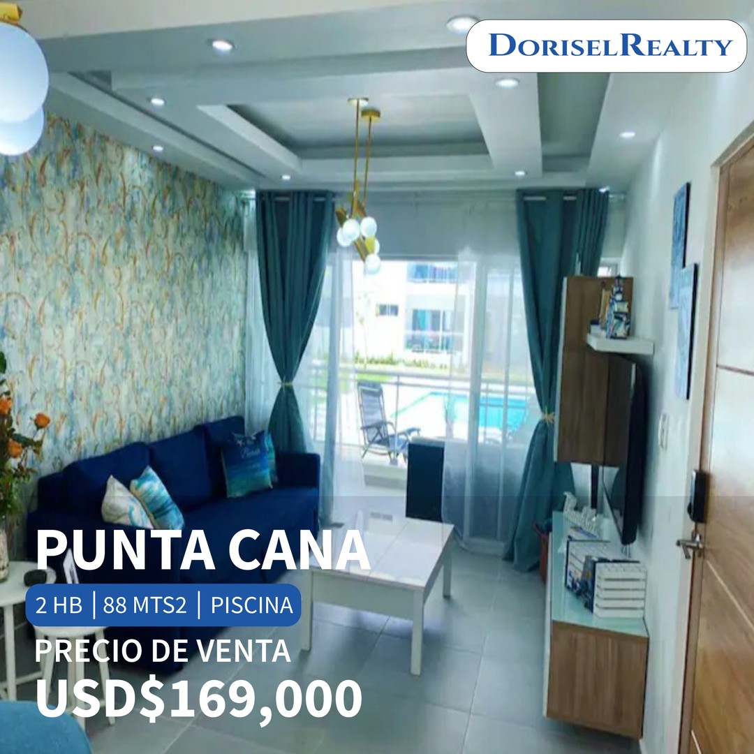 apartamentos - VENTA DE FABULOSO APARTAMENTO UBICADO EN PUNTA CANA