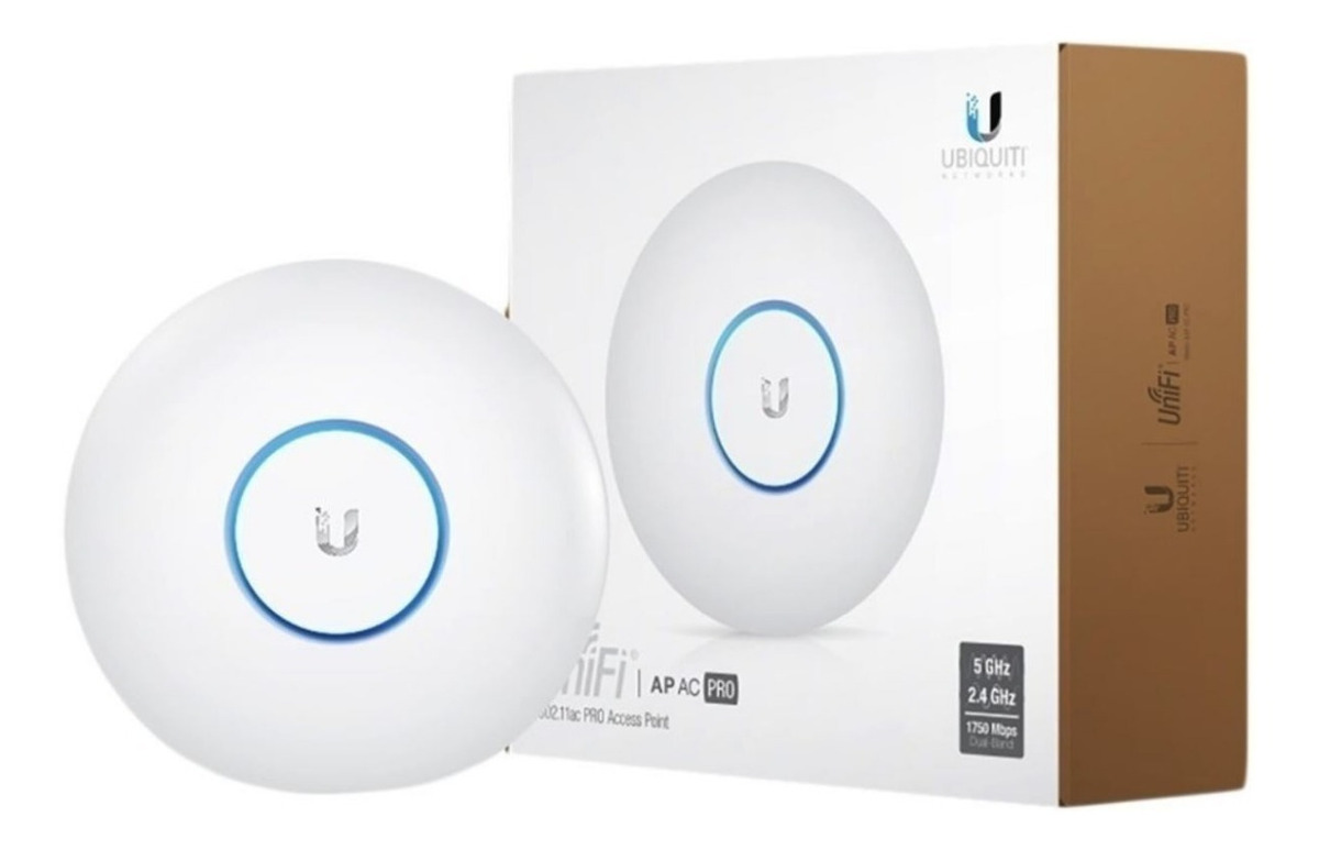 computadoras y laptops - ACCESS POINT UBIQUITI UAP-AC-PRO, 2.4GHZ 450MBPS - 5GHZ/1300MBPS, 0