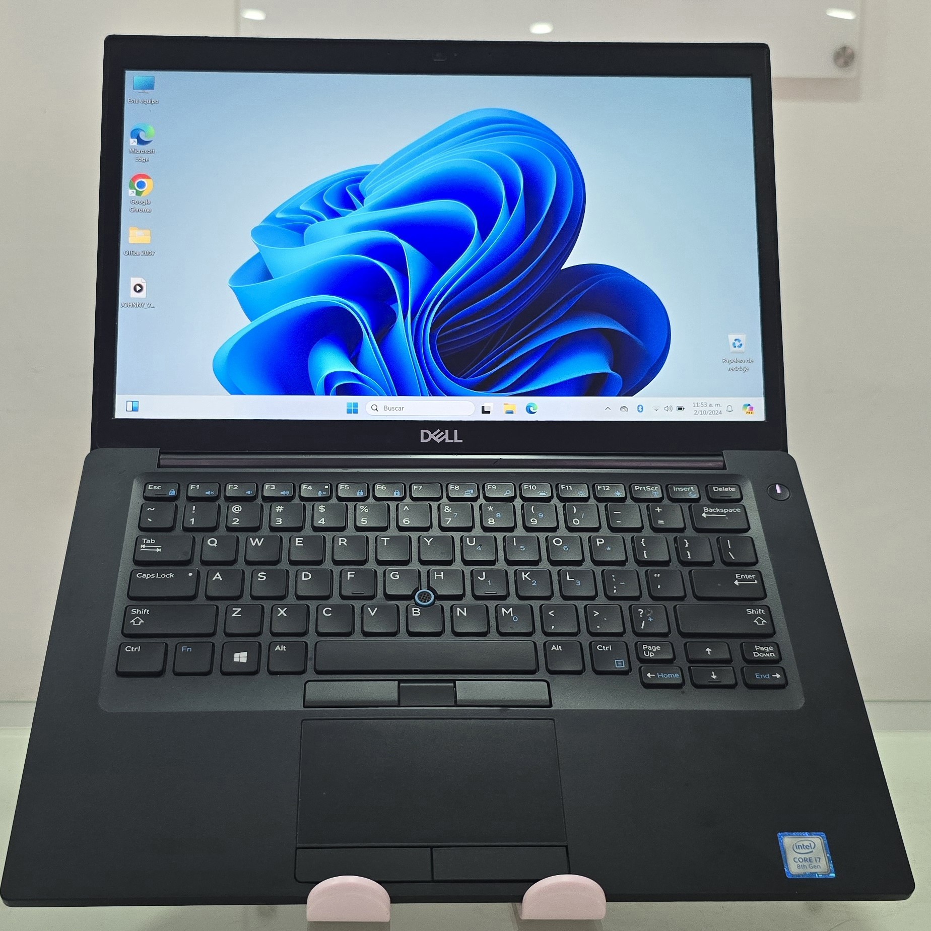 computadoras y laptops - Dell 7490 14 Pulg Core i7 8va Gen Ram 16gb ddr4 Disco 512gb SSD Video 8gb 