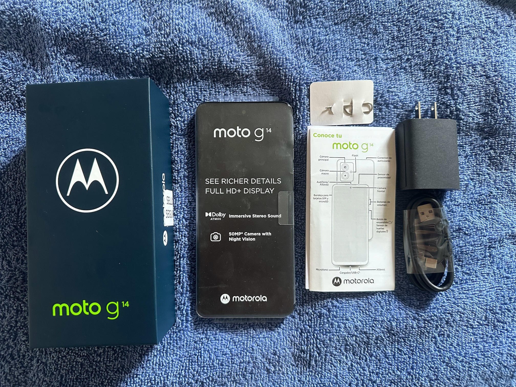 celulares y tabletas - Motorola G14  4