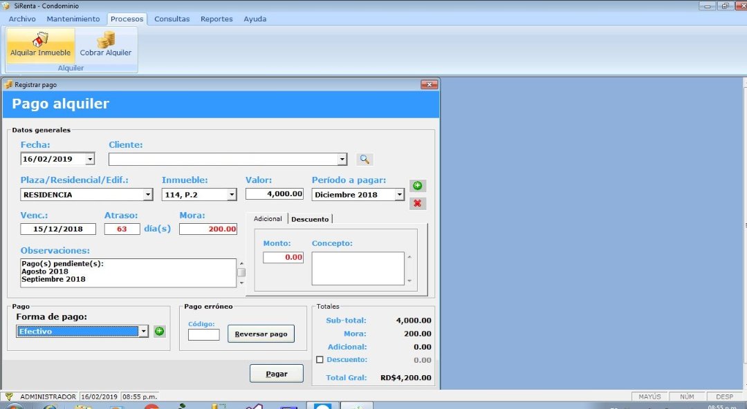 servicios profesionales - Programa - Software para administrar condominios, casas, locales comerciales 4