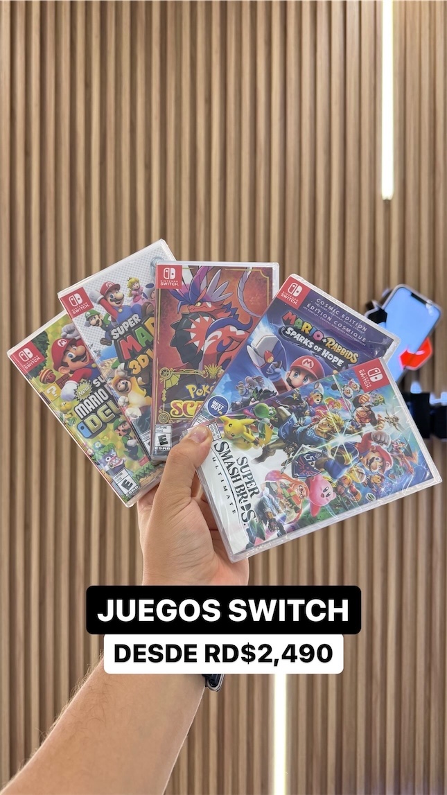 consolas y videojuegos - JUEGOS DE NINTENDO SWITCH 