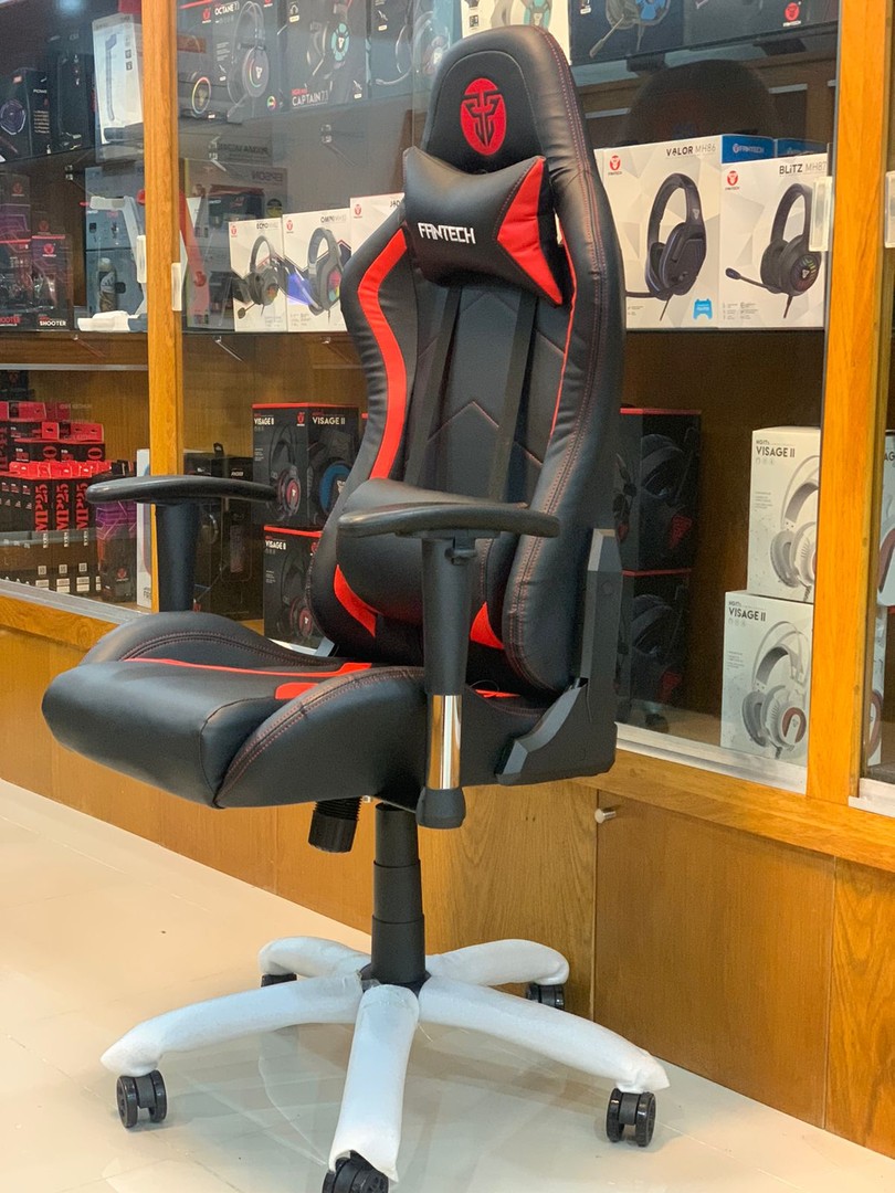 muebles y colchones - Silla gaming reclínable con soporte lumbar  1