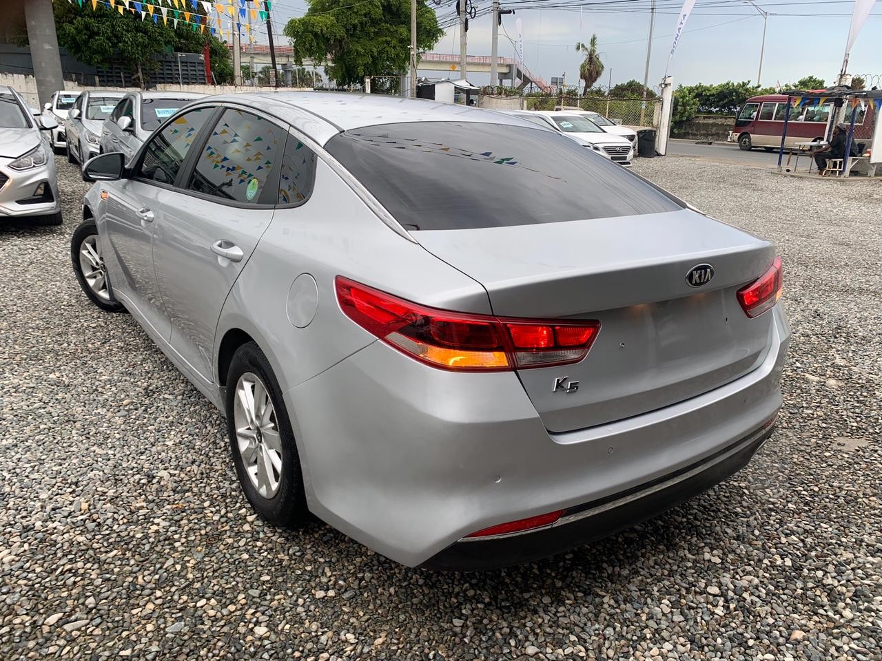 carros - KIA K5 2018 GRIS 7