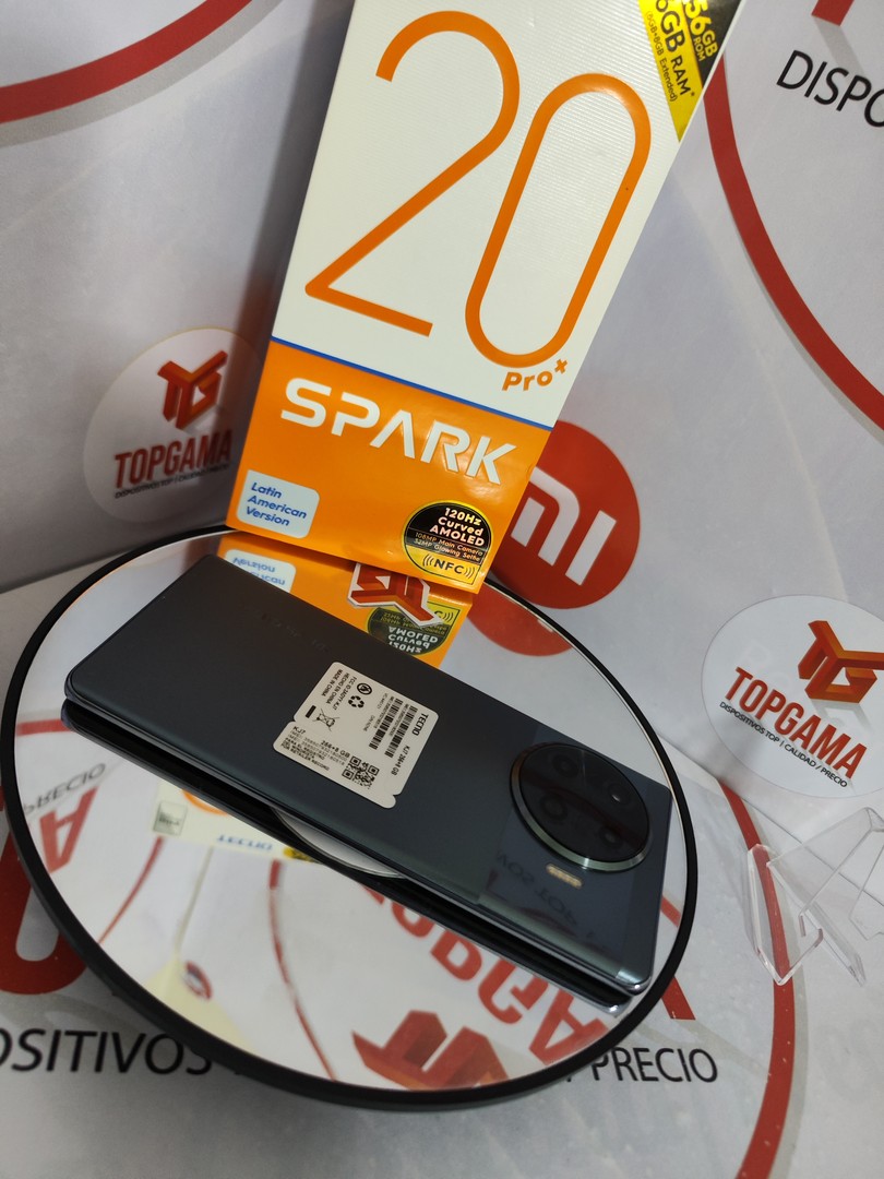 celulares y tabletas - TECNO SPARK 20 PRO PLUS, 8GB RAM + 256GB ROM 7