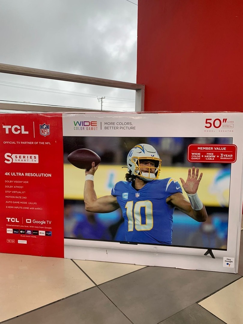 tv - TCL SMART TV DE 50 PULGADAS GOOGLE TV 4K