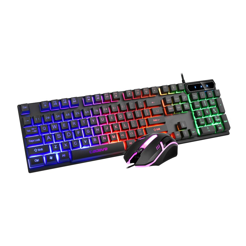 otros electronicos - Teclado y Mouse gaming Cadeve-9122