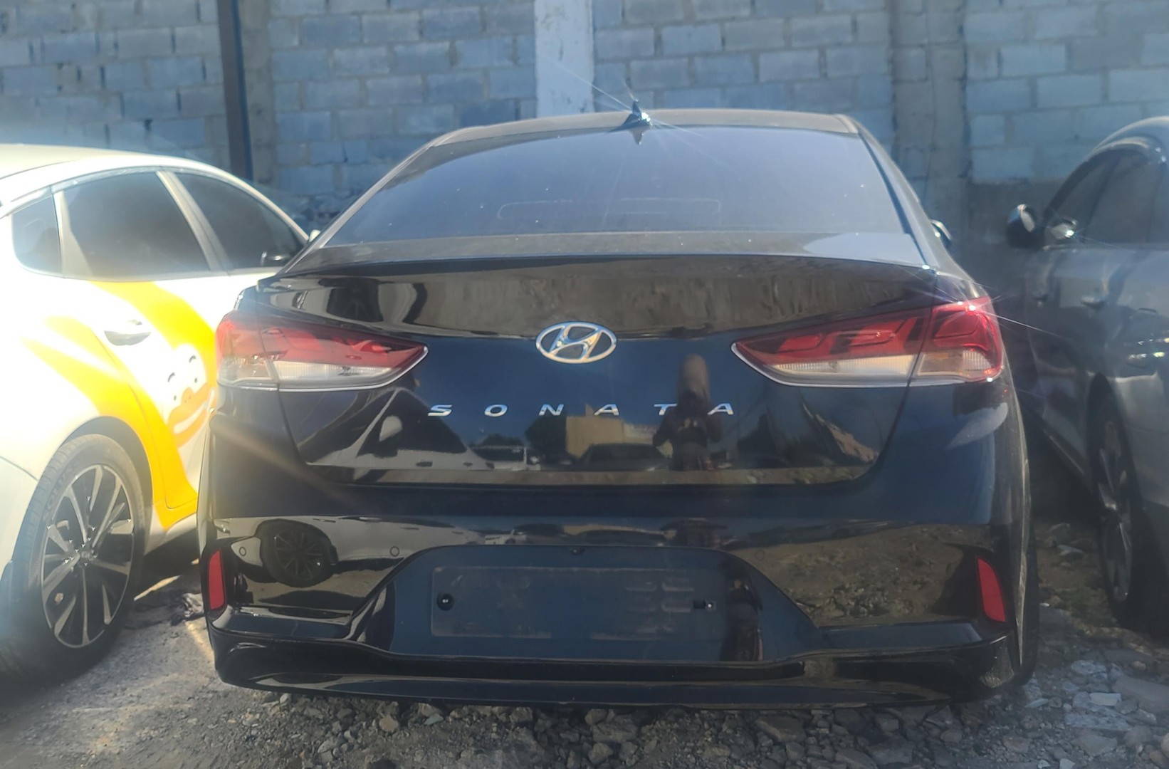 carros - HYUNDAI SONATA NEW RISE 2020 NEGRO 4