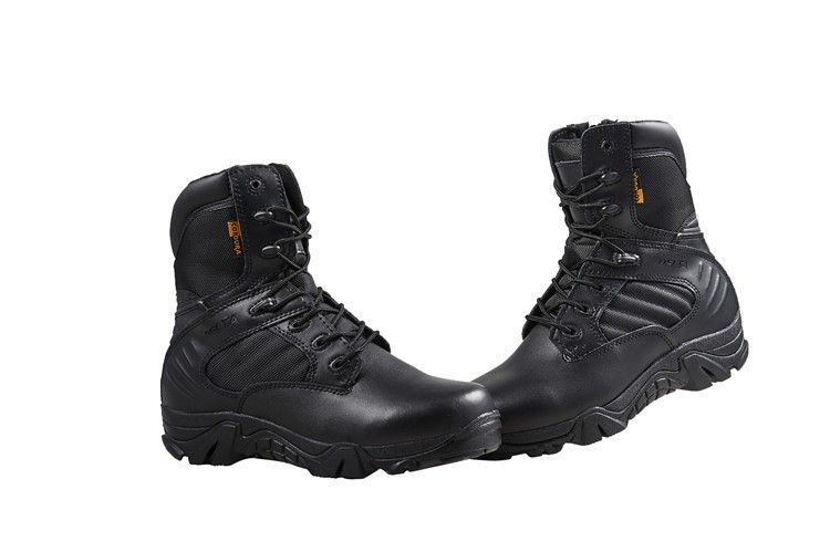 zapatos para hombre - Botas de Piel resistente Impermeable de Seguridad  1