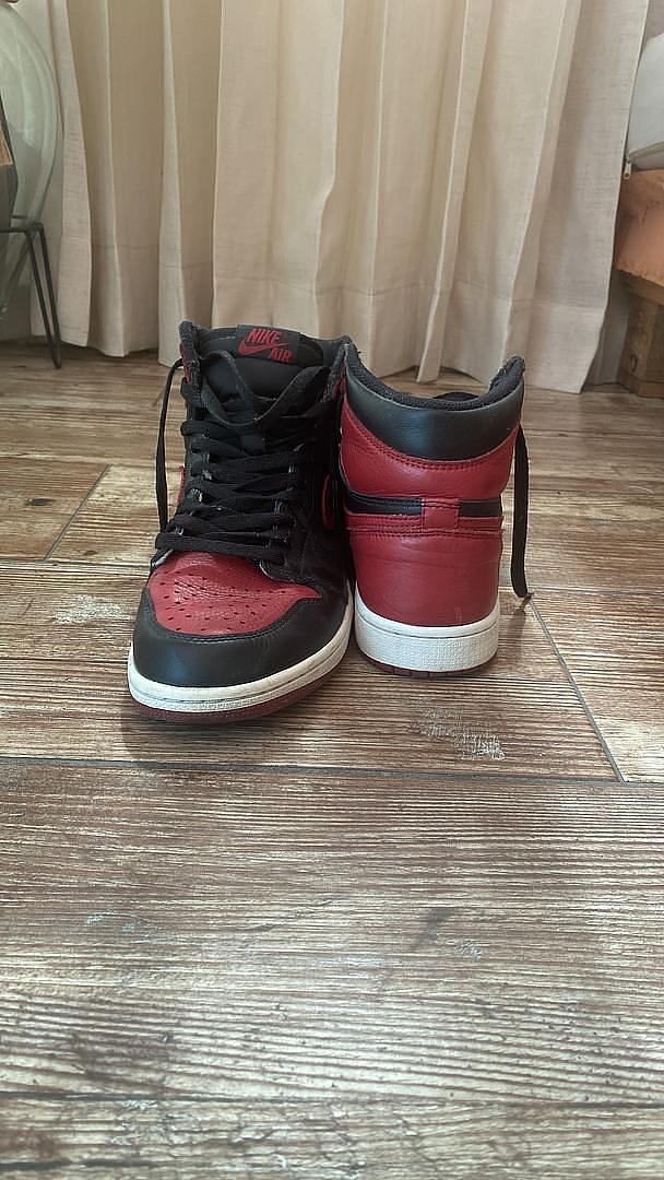 zapatos para hombre - Air Jordan 1 high OG red 1