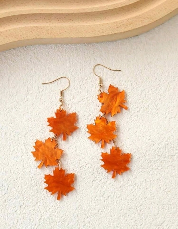joyas, relojes y accesorios - Venta de 1 par de pendientes estilo otoñal!