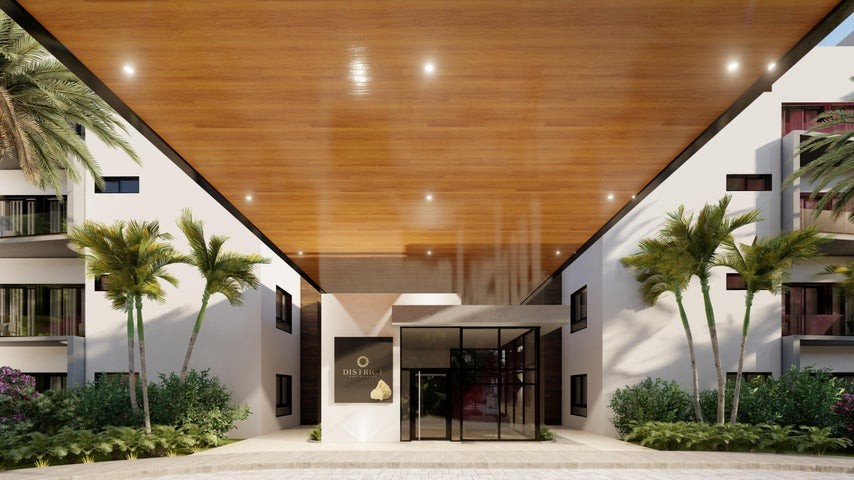 apartamentos - Proyecto en venta Punta Cana #23-1101 dos dormitorios, ascensor, seguridad.
 2