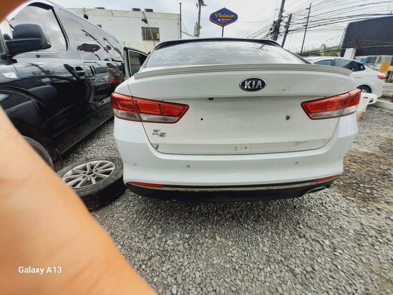 carros - KIA K5 2018 BLANCO 4