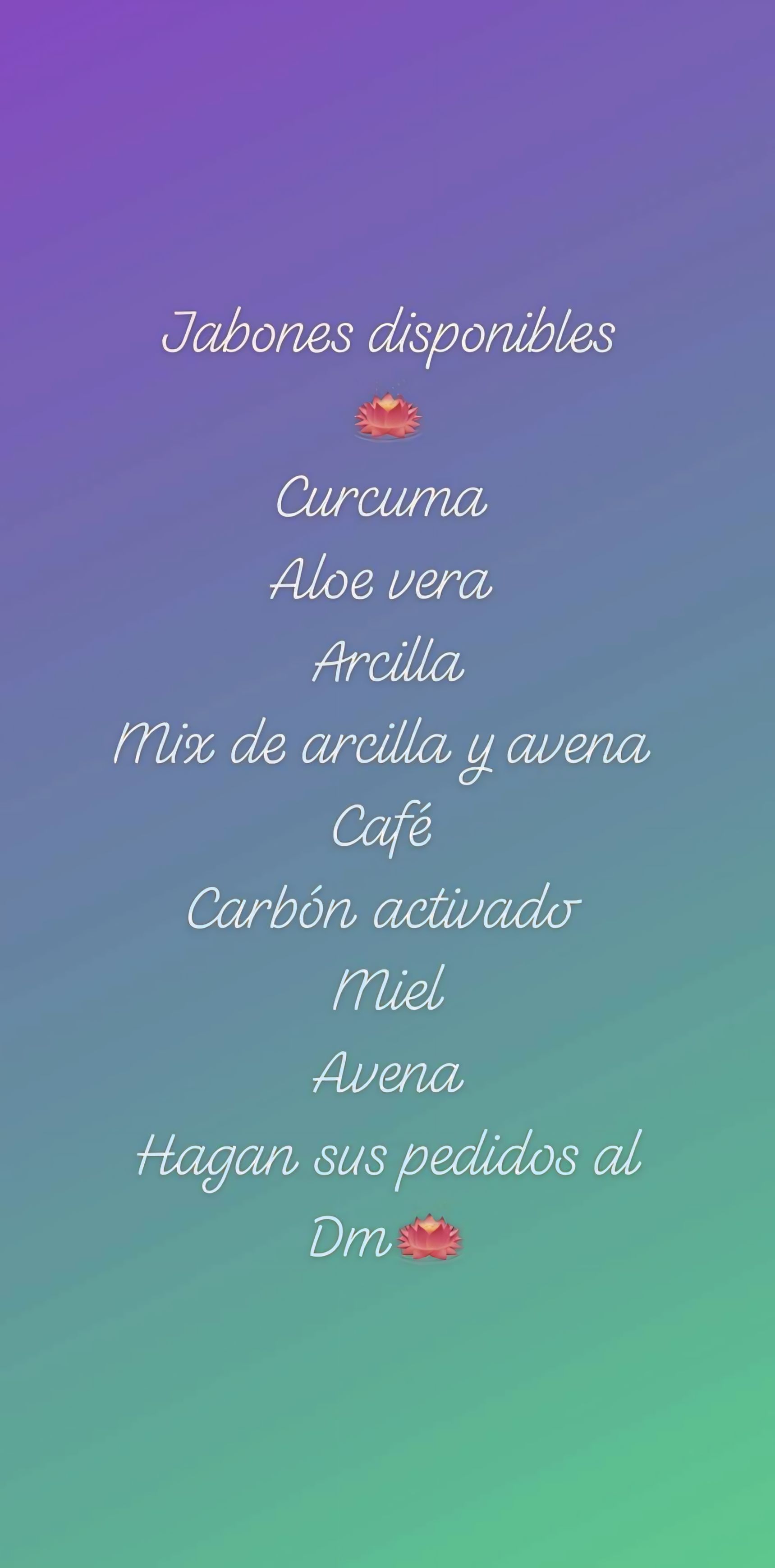 salud y belleza - jabones artesanales,  curcuma, avena,aloe vera,miel, carbón activado,arcilla,ect