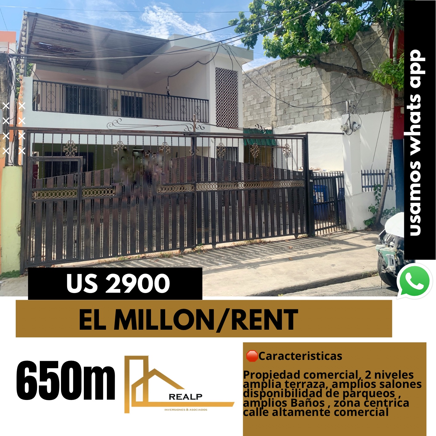 casas - Casa comercial en el millon