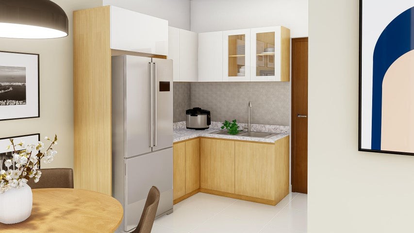 apartamentos - Proyecto en venta Punta Cana #23-931 dos dormitorios, áreas sociales, piso medio 2