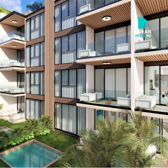 apartamentos - Venta de apartamentos en cap Cana punta cana República Dominicana con piscina 3