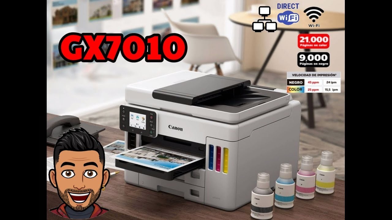 impresoras y scanners - CANON MAXIFY GX7010  FULL COLOR 