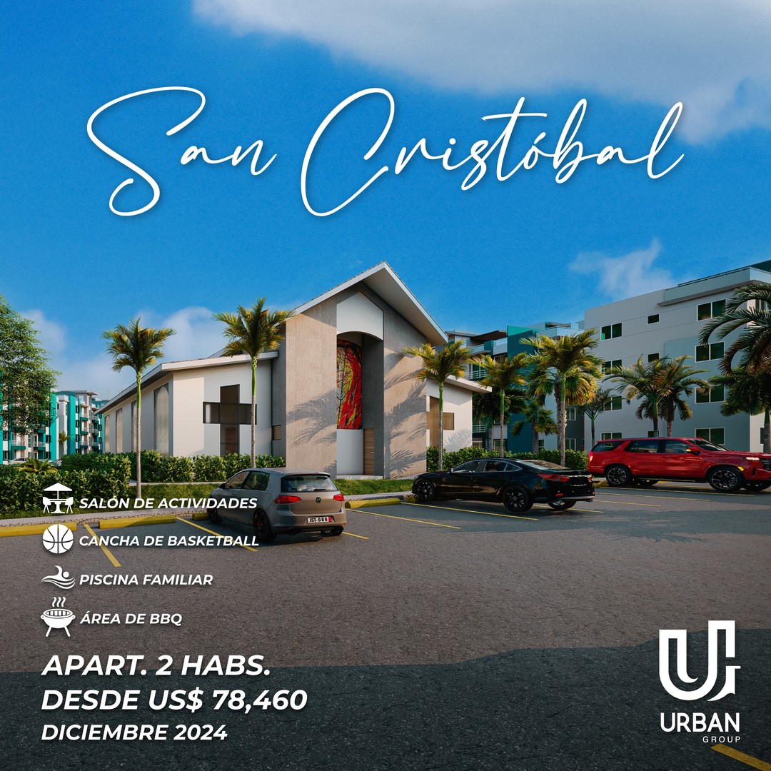 apartamentos - Apartamentos de 2 Habitaciones desde US$78,460 en San Cristobal 1