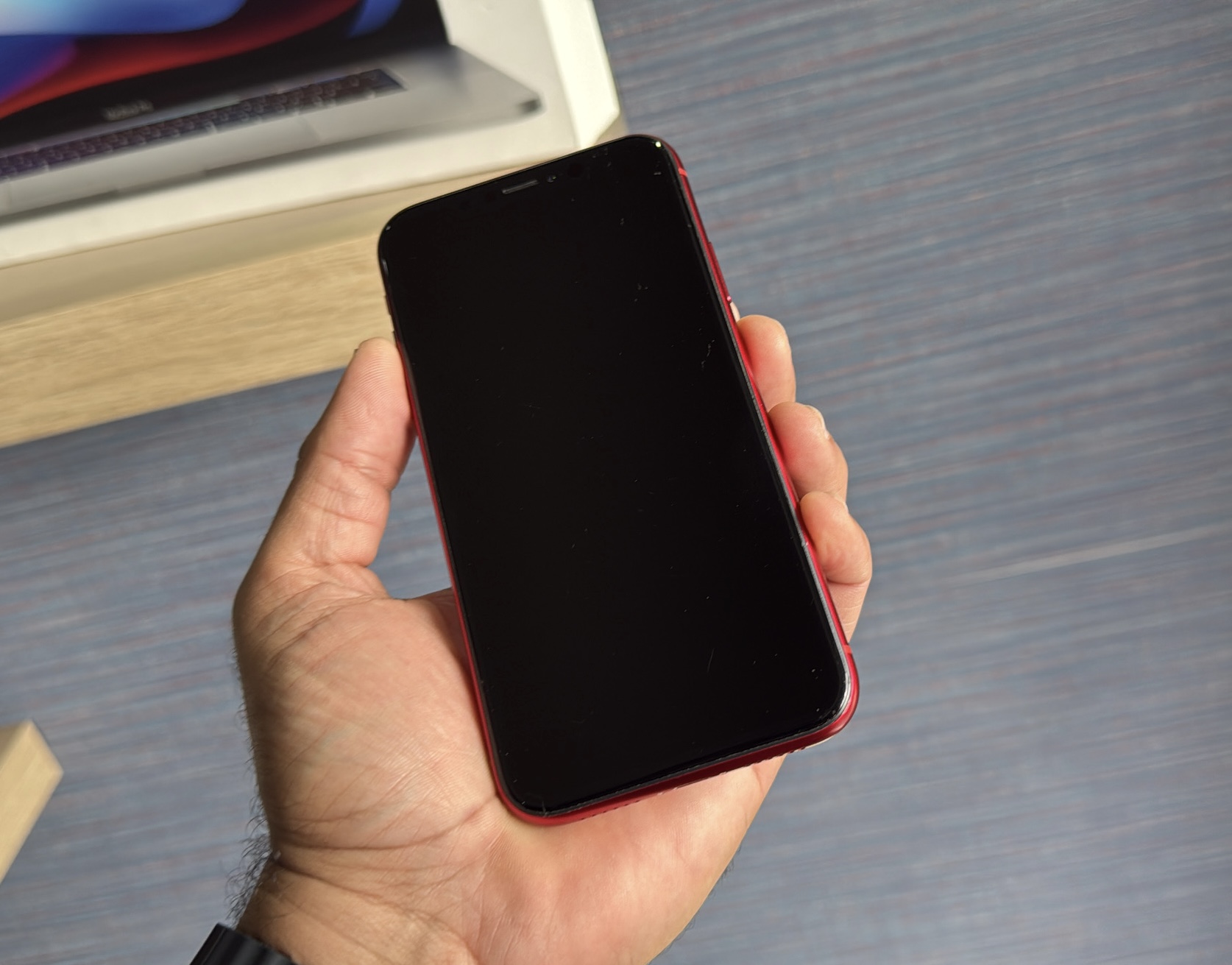 celulares y tabletas - iPhone XR 128GB Red (Product) Usado, RD$ 11,500 NE 1