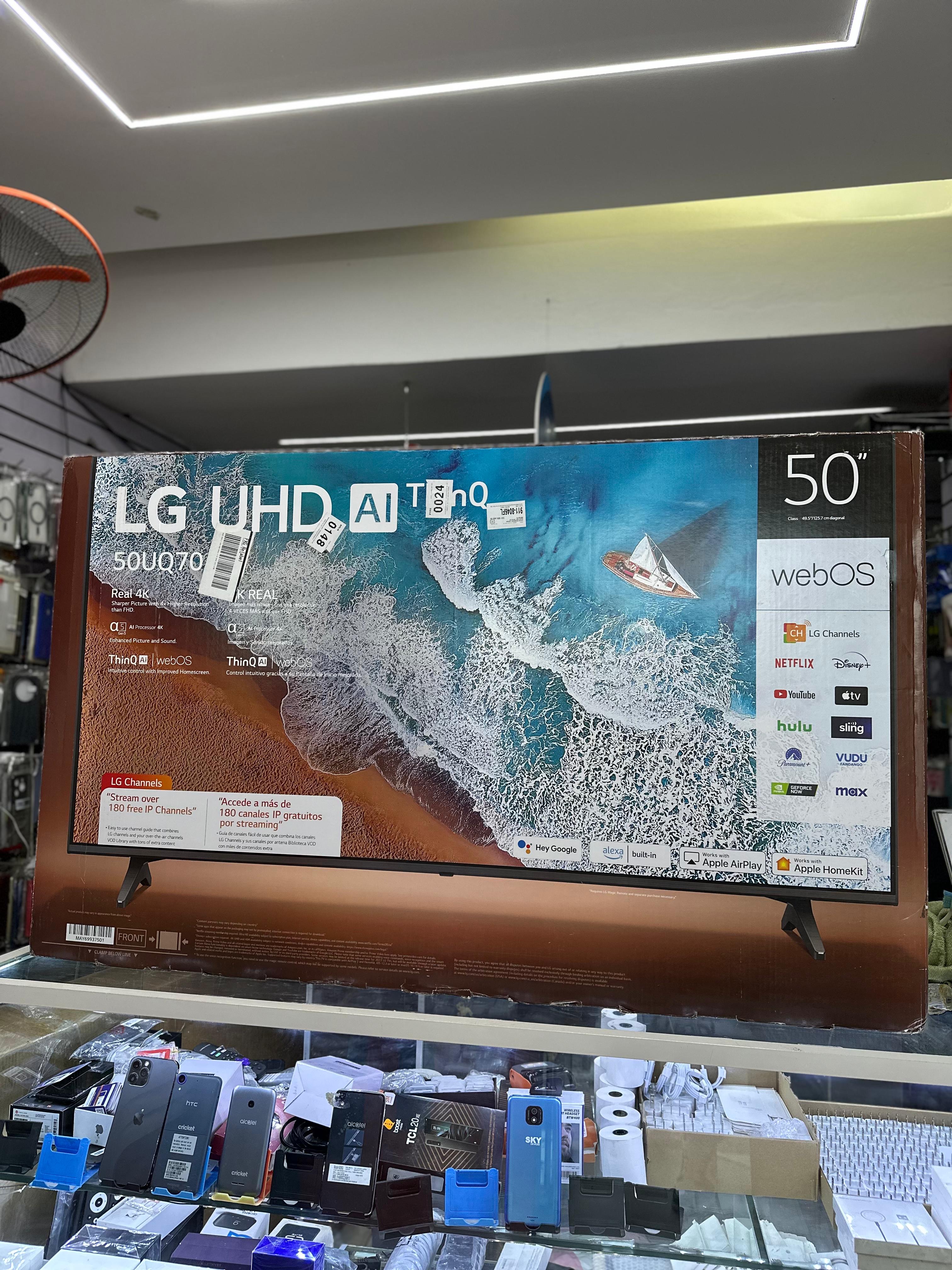 Corotos | LG UHD AI THINQ WEBOS 50UQ70 REAL 4K 50