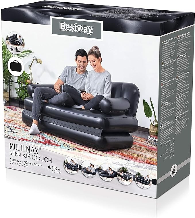 muebles y colchones - SOFA CAMA INFLABLE 5 EN 1 BESTWAY 75054