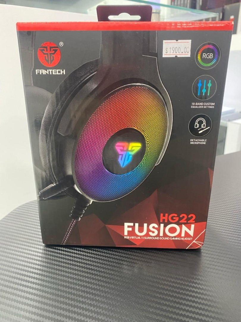 camaras y audio - Headset Fantech HG22 Fusion 7.1/Auriculares para juegos/ Efectos de iluminación.