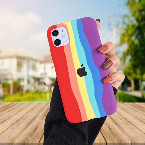 accesorios para electronica - COVER ARCOIRIS iPHONE  1