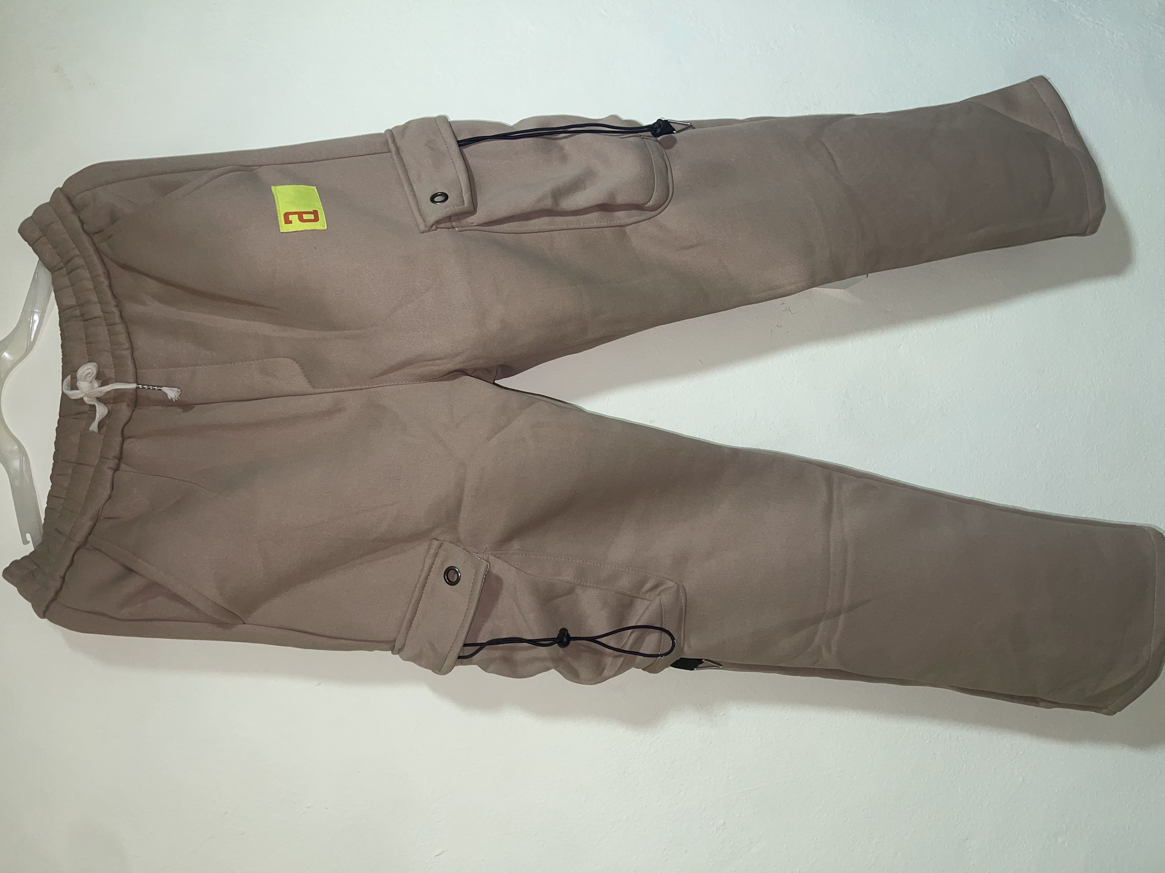 ropa para hombre - PANTALON CARGO CREMA