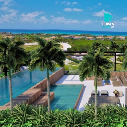 apartamentos - Venta de apartamentos en cap Cana punta cana República Dominicana con piscina 4
