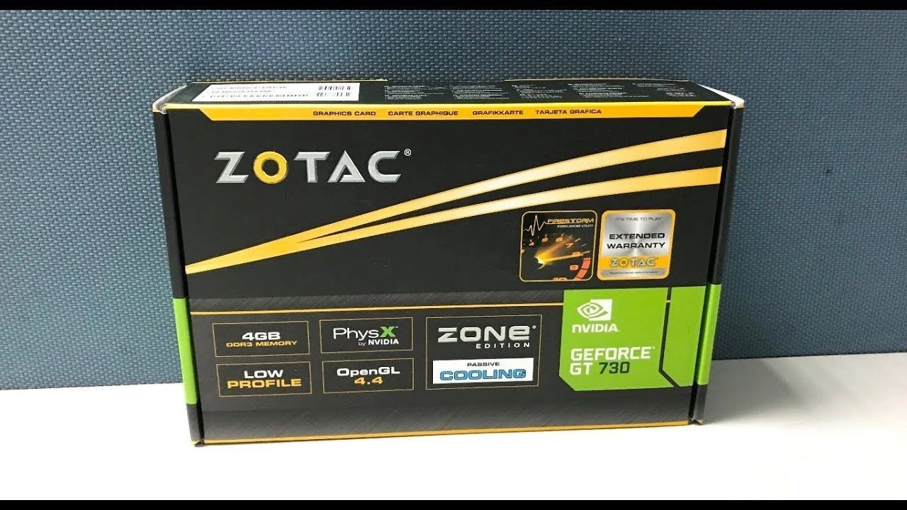 accesorios para electronica - Tarjeta de Video GeForce® GT 730 4GB Zone Edition
Tarjeta de Video GeForce® GT 7
