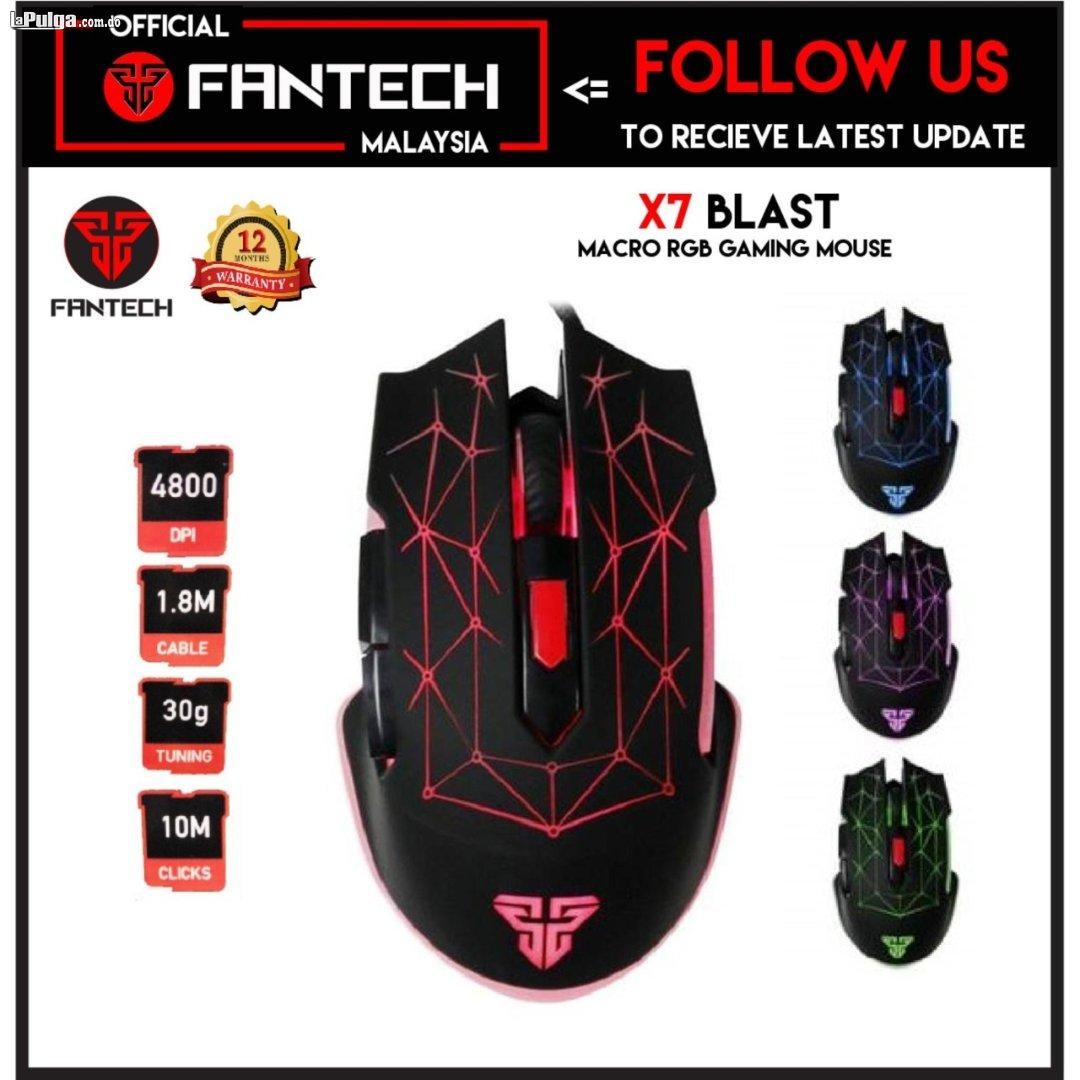 computadoras y laptops - MOUSE Fantech USB GAMIN Mod.X7 PARA GRANDES JUGADORES