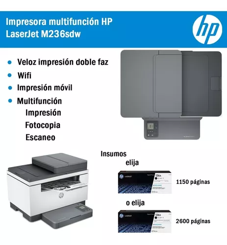 impresoras y scanners - MULTIFUNCION LASE BLANCO/NEGRO WI-FI 0