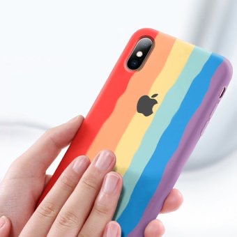 accesorios para electronica - COVER ARCOIRIS iPHONE  2