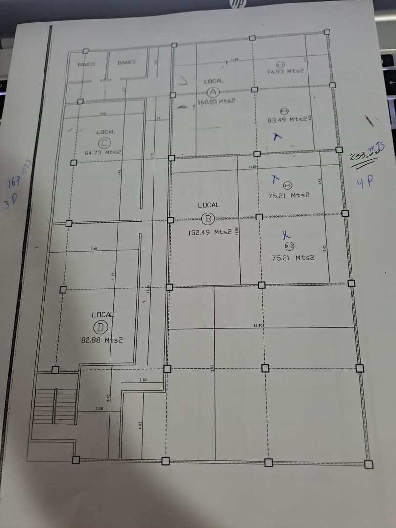 oficinas y locales comerciales - Alquilo Local 2do piso 233 mts en la 27 febrero Ens. Quisqueya 
 0