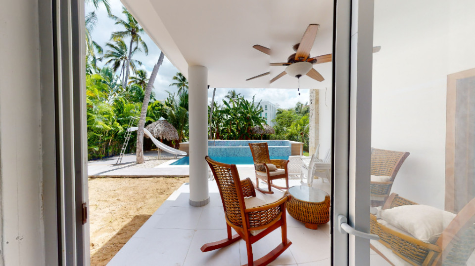 casas vacacionales y villas - VILLA EN LA PLAYA EN VENTA  EN PLAYA NUEVA ROMANA 6