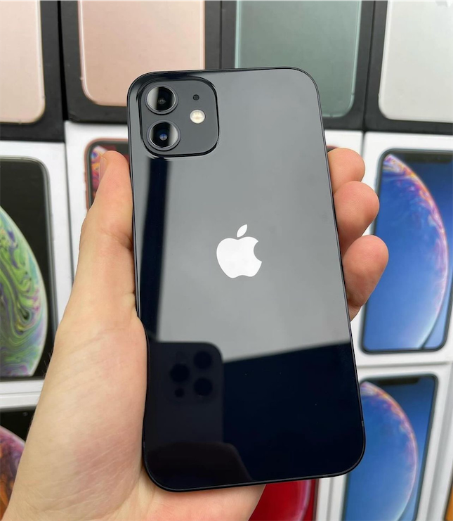 celulares y tabletas - iPhone 12 64GB Color Negro desbloqueado - Tienda Física 