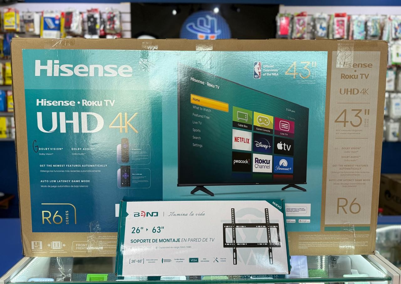 tv - SMART TV HISENSE DE 43 PULGADA ROKU 4K UHD #OFERTAS
 0