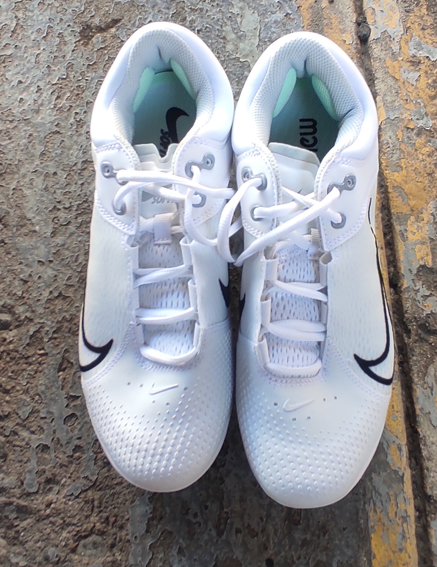 deportes - clavos béisbol Nike #8 blanco 