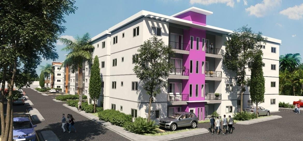 apartamentos - Apartamento en venta #24-1442 con 3 dormitorios, balcón, terraza, piscina. 1
